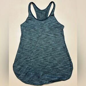 (6) Lululemon Charcoal Grey Heather Racerback Tank Top